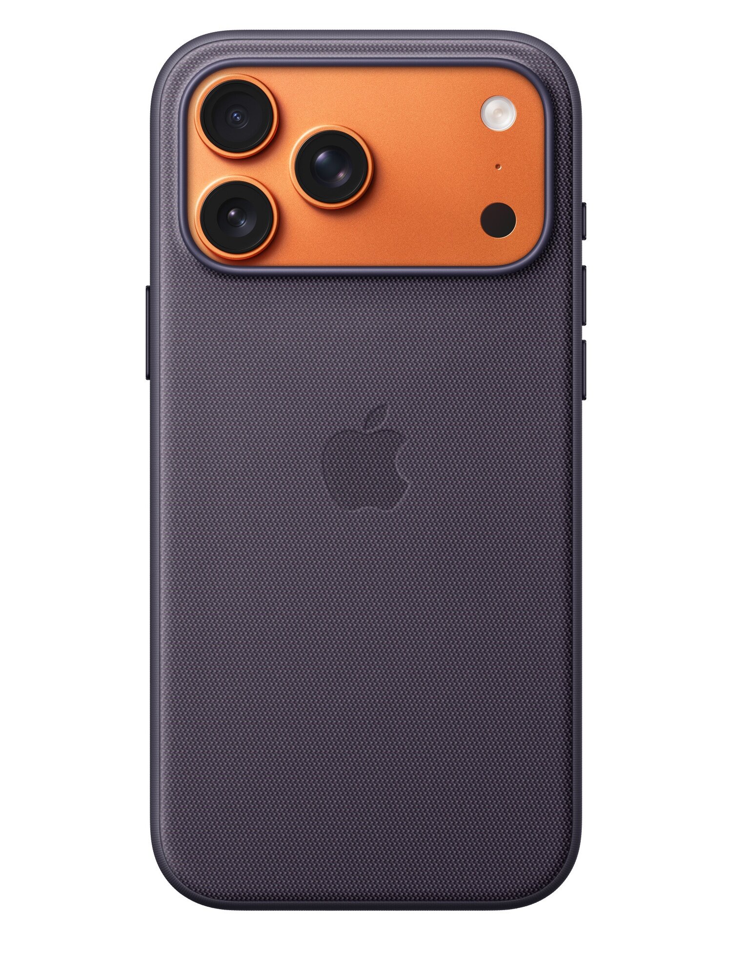 Чехол из технологичной ткани для Apple iPhone 17 Pro Max — фиолетовый, оригинальный товар.