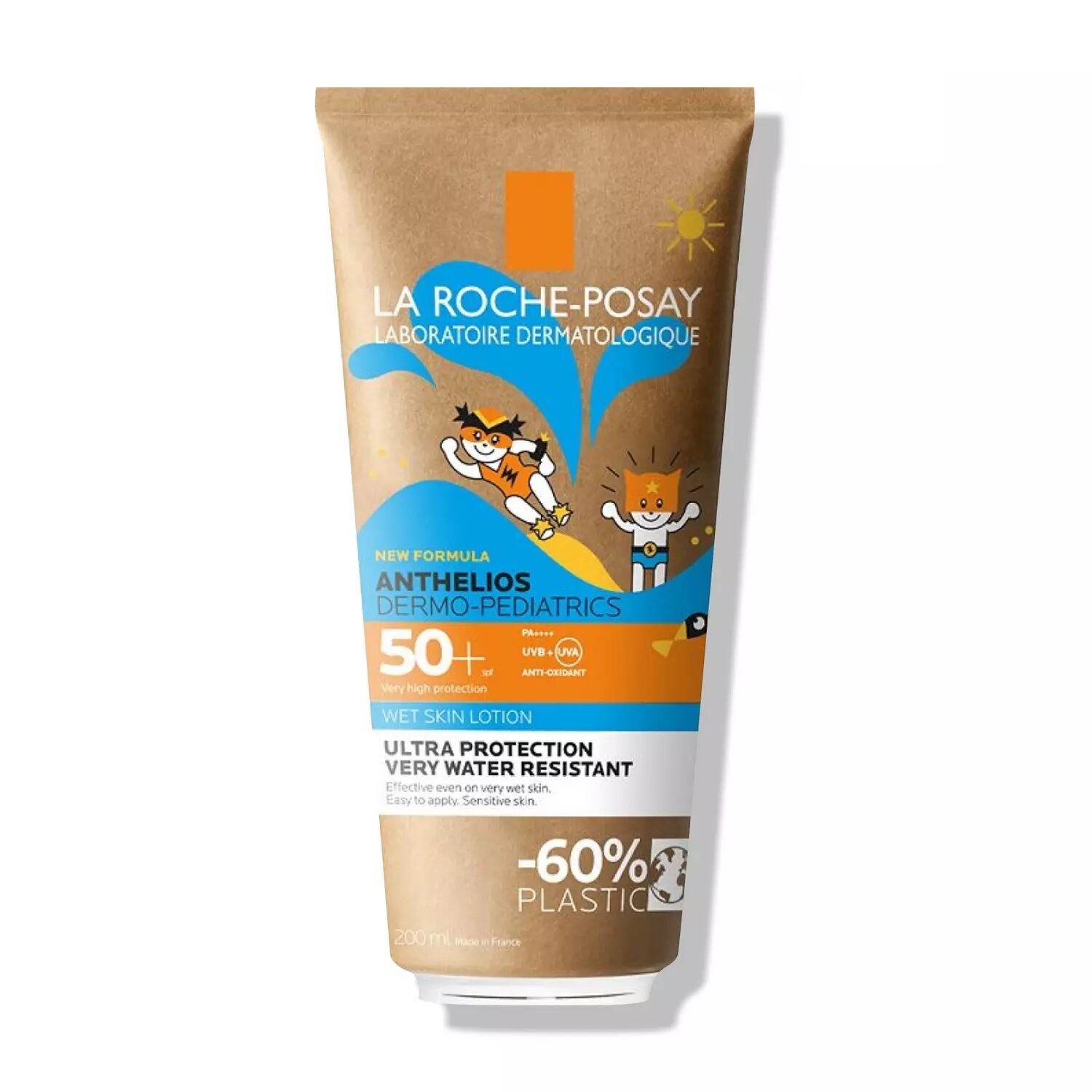 LA ROCHE-POSAY Anthelios ДП Гель для лица и тела с технол нанес на вл кожу SPF50+ в эко-уп 200мл