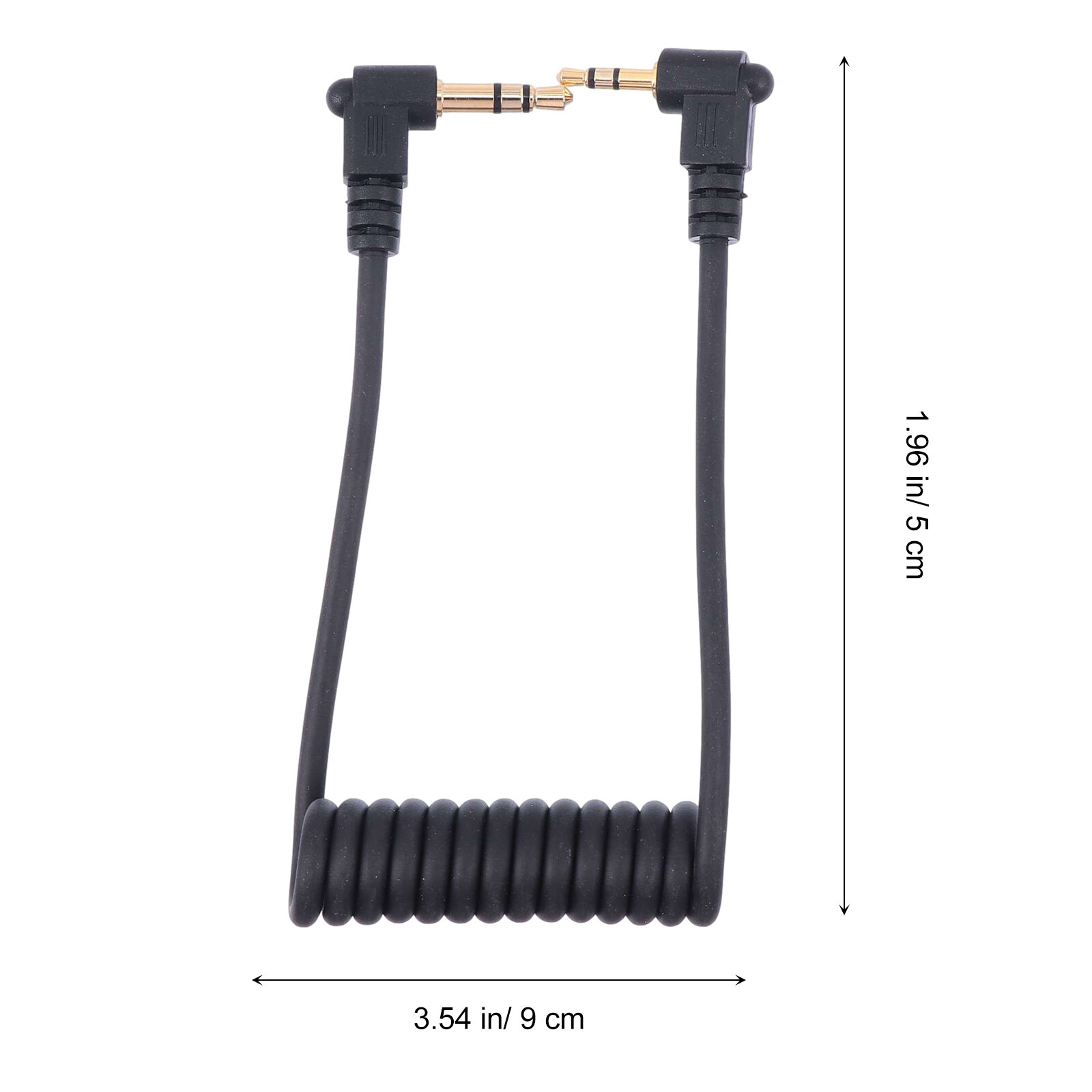 Адаптер Trs To Trrs 2.5Mm В 3.5Mm С Кoil Проводом Для Wireless Go 9X5X1Cm