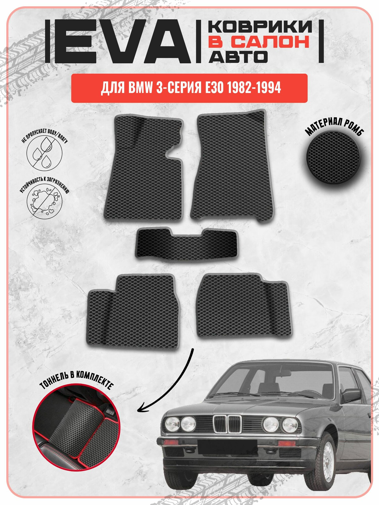 БМВ / Bmw 3-серия E30 1982-1994 г. в.