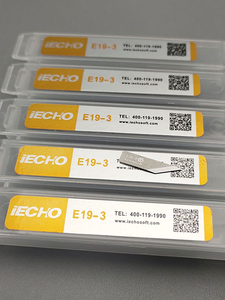 20 шт. iECHO E19-3 Качающееся лезвие вибрационное режущее лезвие из карбида вольфрама