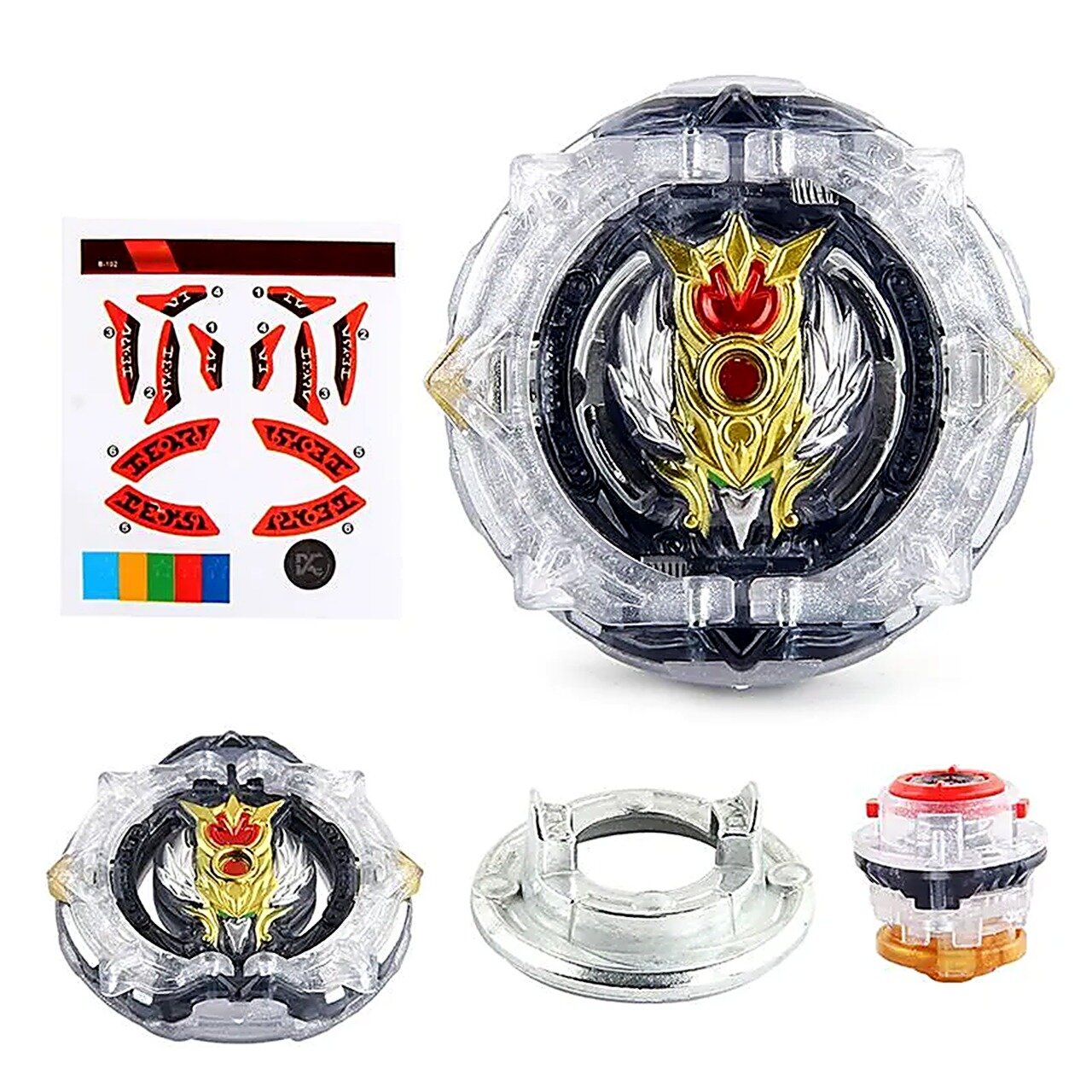 Развивайте свои навыки с Beyblade с B192 Величайший комплект Рафаэля Спарк Лаунчер для битвы с Динамитными боевыми гироскопами, одиночный