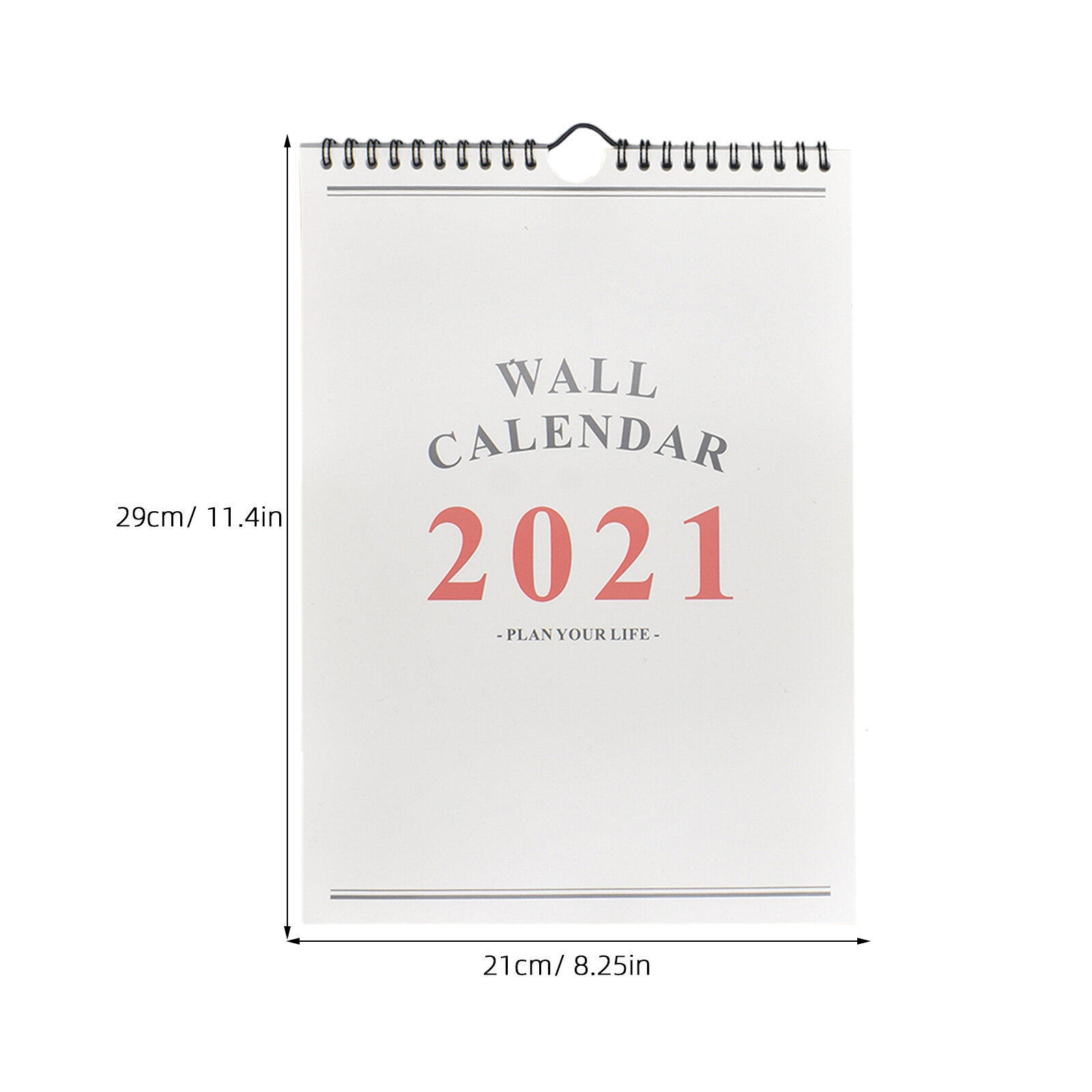 Календарь На Стену Для Планирования Времени 2021 Года Цвет White Размер 29X20 6Cm Подходит Для Дома И Офиса