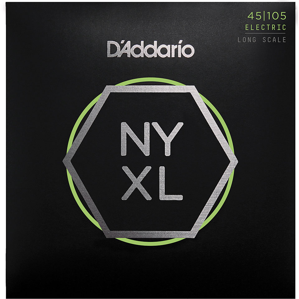 D'Addario 45-105 NYXL Light Top/Med Bottom NYXL45105