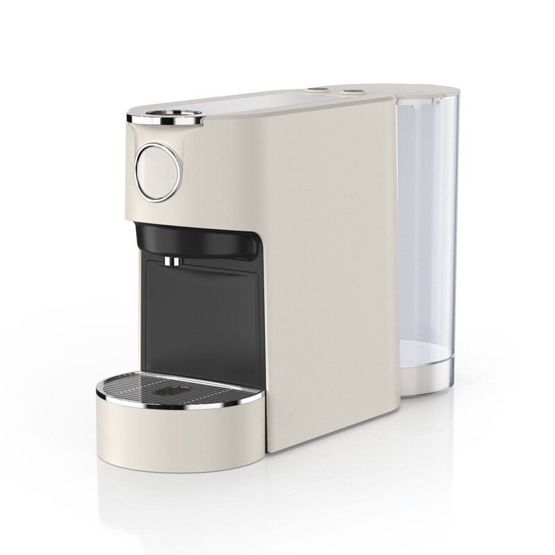 Эспрессо Капсульная Кофемашина Совместима с Системой Nespresso, для Дома и Отелей, Молочный Цвет