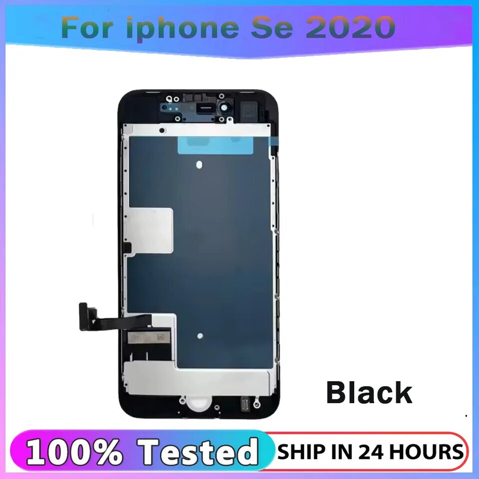 Дисплей в сборе для iPhone SE 2020 Black