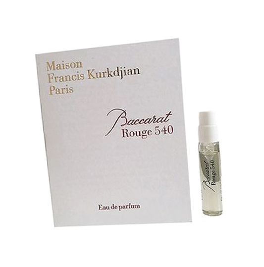 Сэмпл парфюма Maison Francis Kurkdjian Baccarat Rouge 540 2 / Парфюмерная вода Мейсон Франсис Куркджан Баккара Руж 540 пробник