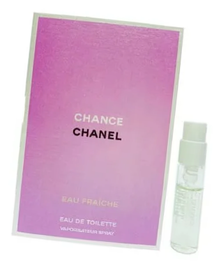 Красивый аромат Chanel Chance Eau Fraiche пробник 1.5 / Туалетная вода Шанель Шанель Шанс Фреш миниатюра / Сэмпл парфюма