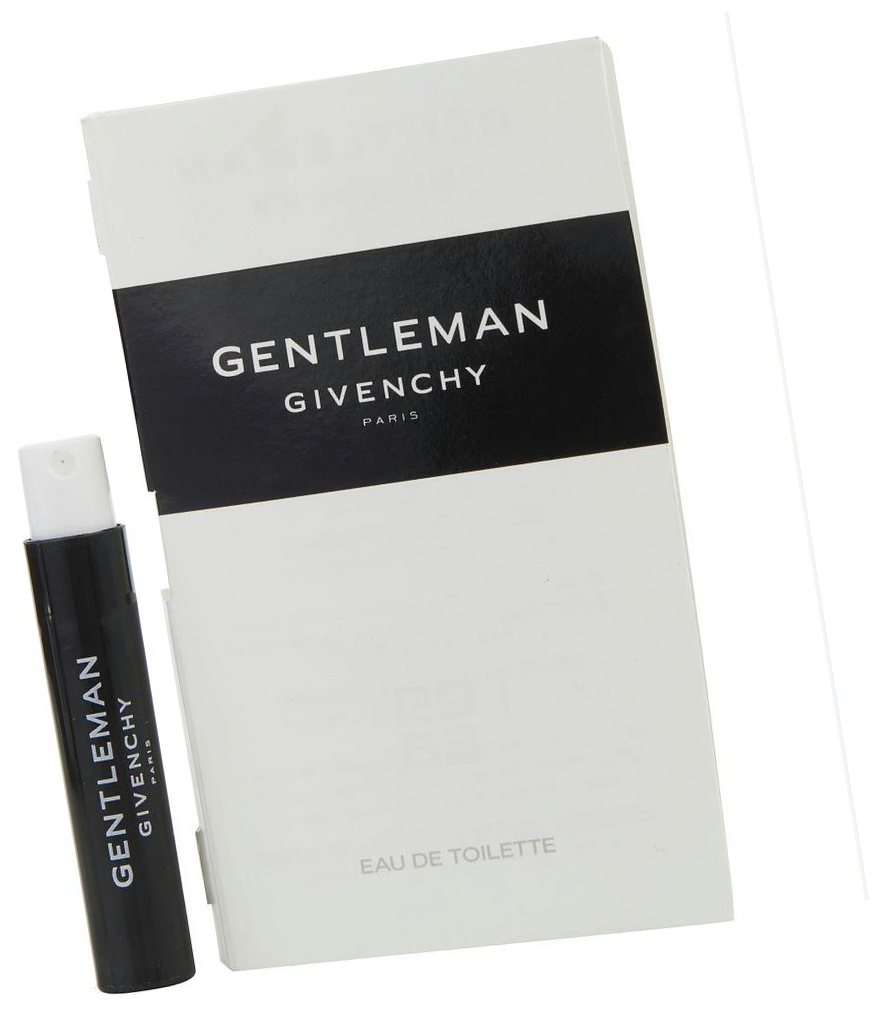 Яркий аромат Живанши Живанши Джентльмен миниатюра 1 / Туалетная вода Givenchy Givenchy Gentleman пробник / Сэмпл парфюма