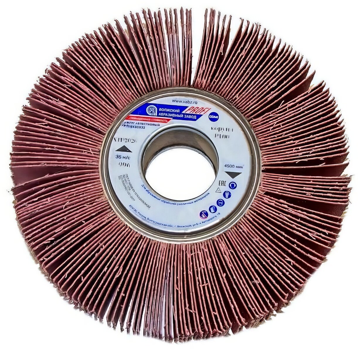 Круг лепестковый КЛО с оправкой ВАЗ Profi XF569 Р100 150x30 мм
