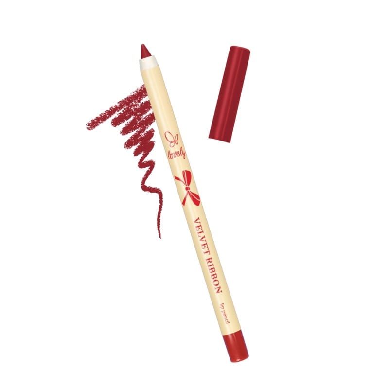 Карандаш для губ Lovely Velvet Ribbon Lip Pencil, № 02, 1 г