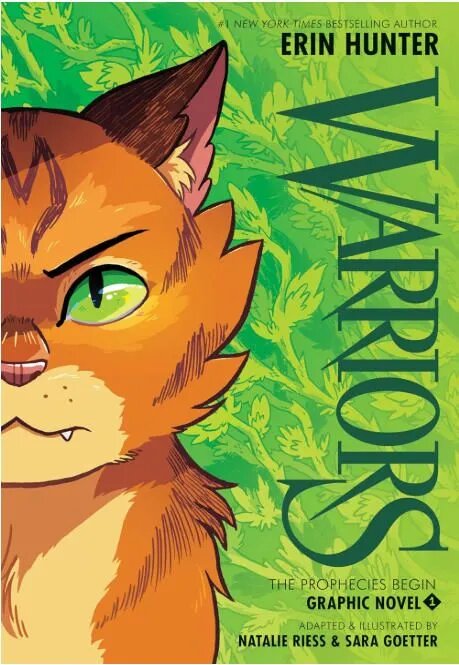Warriors Graphic Novel: The Prophecies Begin #1, Erin Hunter, Мягкая обложка