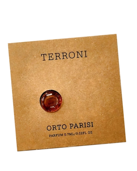 Духи Orto Parisi Terroni 0.7 миниатюра / Пробник парфюма Орто Паризи Террони / Сэмпл аромата