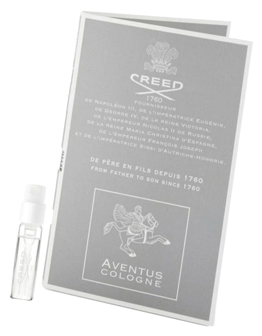 Яркий аромат Крид Авентус Одеколон миниатюра 2 / Парфюмерная вода Creed Aventus Cologne пробник / Сэмпл парфюма