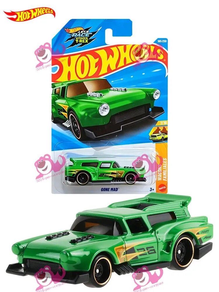 Машинка Mattel Hot Wheels 1:64 Basic Car 2026P C4982 Gone Mad