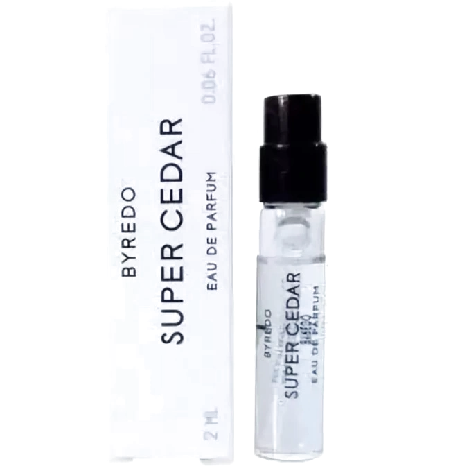 Красивый аромат Byredo Super Cedar пробник 2 / Парфюмерная вода Байредо Супер Кедр миниатюра / Сэмпл парфюма