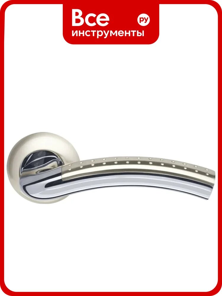 Раздельная ручка ARMADILLO R. LD54. Libra26 (Libra LD26) SN/CP-3 матовый никель/хром TECH (кв. 8x140) 31861