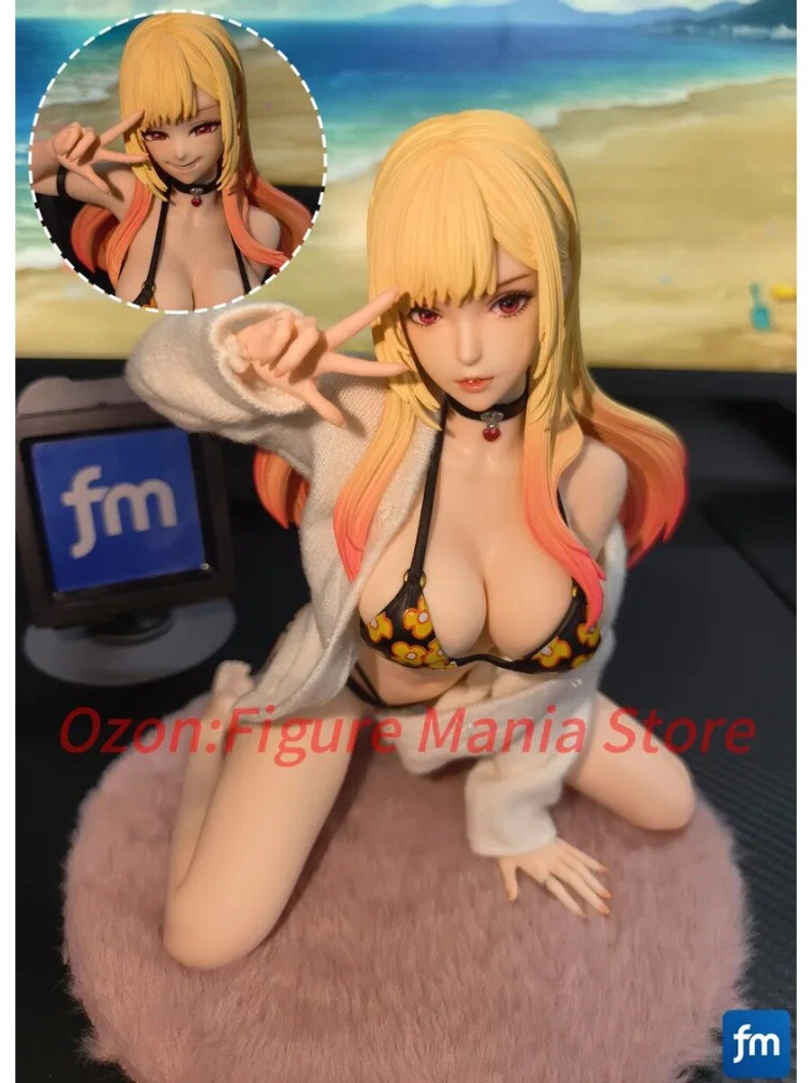 Аниме Фигурка Марин Китагава купальник, коллекционная Фигурка Sono Bisque Doll, 19CM