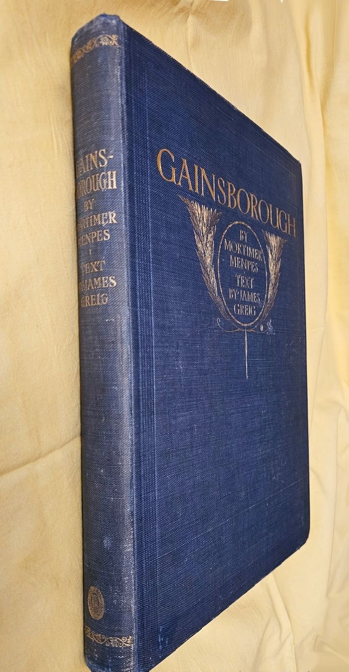 " Гейнсборо Menpes M. Gainsborough, by Mortimer Menpes; text by James Greig". 1909г.