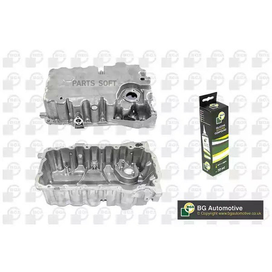 Поддон масляный AUDI A3, TT / SEAT ALTEA, LEON, TOLEDO / SKODA OCTAVIA / VW EOS, GOLF, JETTA, PASSAT от официального дистрибьютора, BGA, артикул SP0118