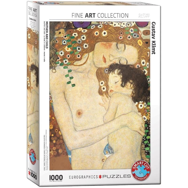 Пазл Eurographics "Мать и ребенок", Gustav Klimt, 1000 элементов