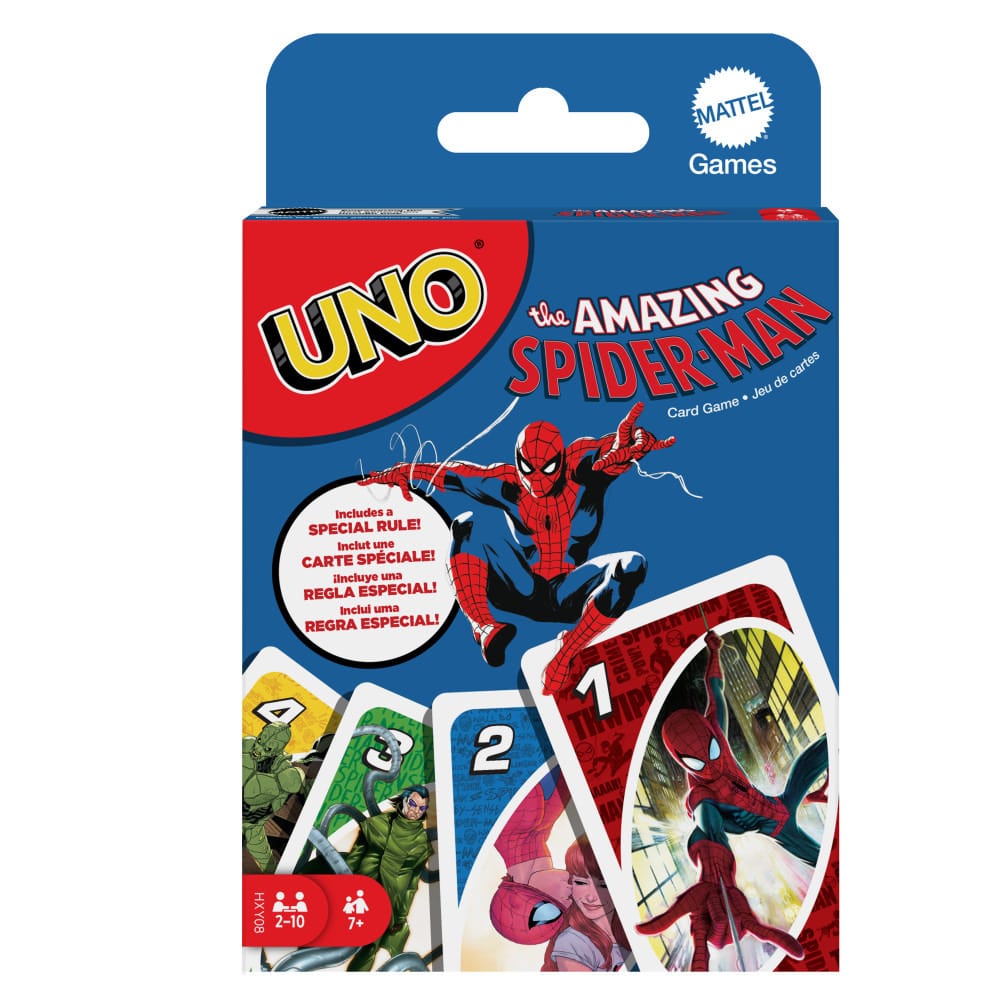 Настольная игра Mattel Games UNO The Amazing Spider-Man