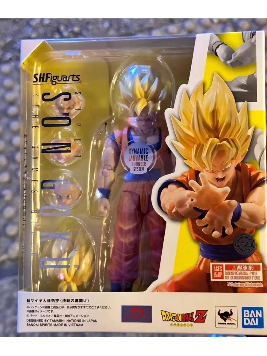 Фигурка Bandai S.H.FIGUARTS Dragon Ball, Супер Сайян Сон Гоку (The Games Begin)
