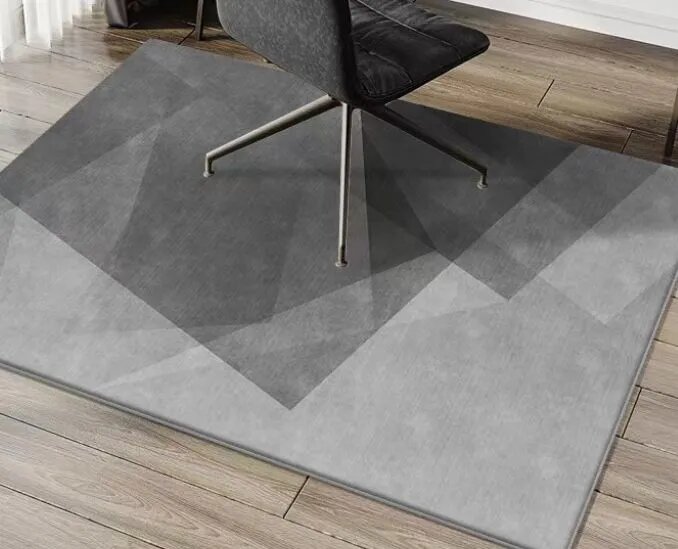 IKEA Коврик защитный 100x120 см 4 мм светло-серый