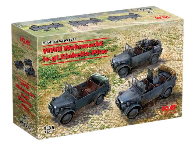 Легкие вездеходы вермахта периода Второй мировой войны (1/35) DS3513