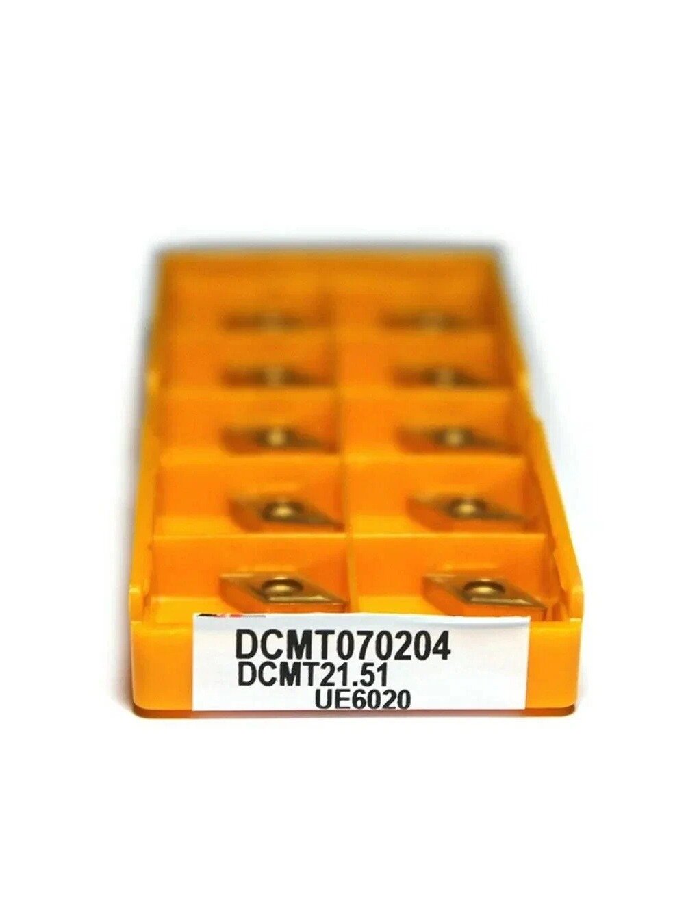 Резец для токарного станка DCMT070204, карбид, 10 шт, разноцветный, без гарантии