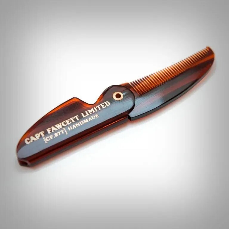 CAPTAIN FAWCETT Mustash Brush, Складная расческа для усов