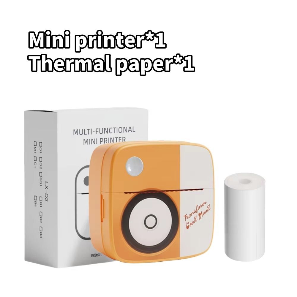 Принтер Этикеток D2 Mini: Термопринтер Для Фото И Наклеек, Портативный Стикер Принтер