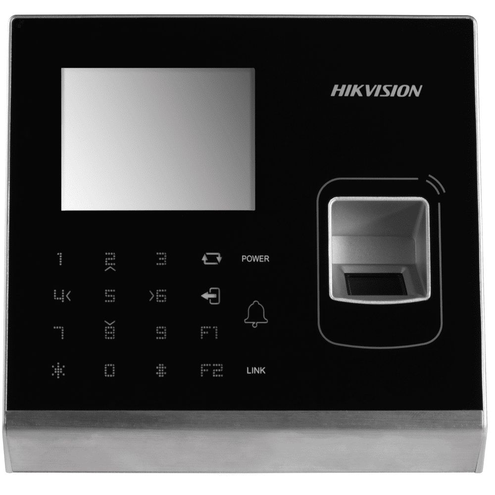 Hikvision DS-K1T201MF Терминал доступа со встроенными считывателями Mifare карт и отпечатков пальцев