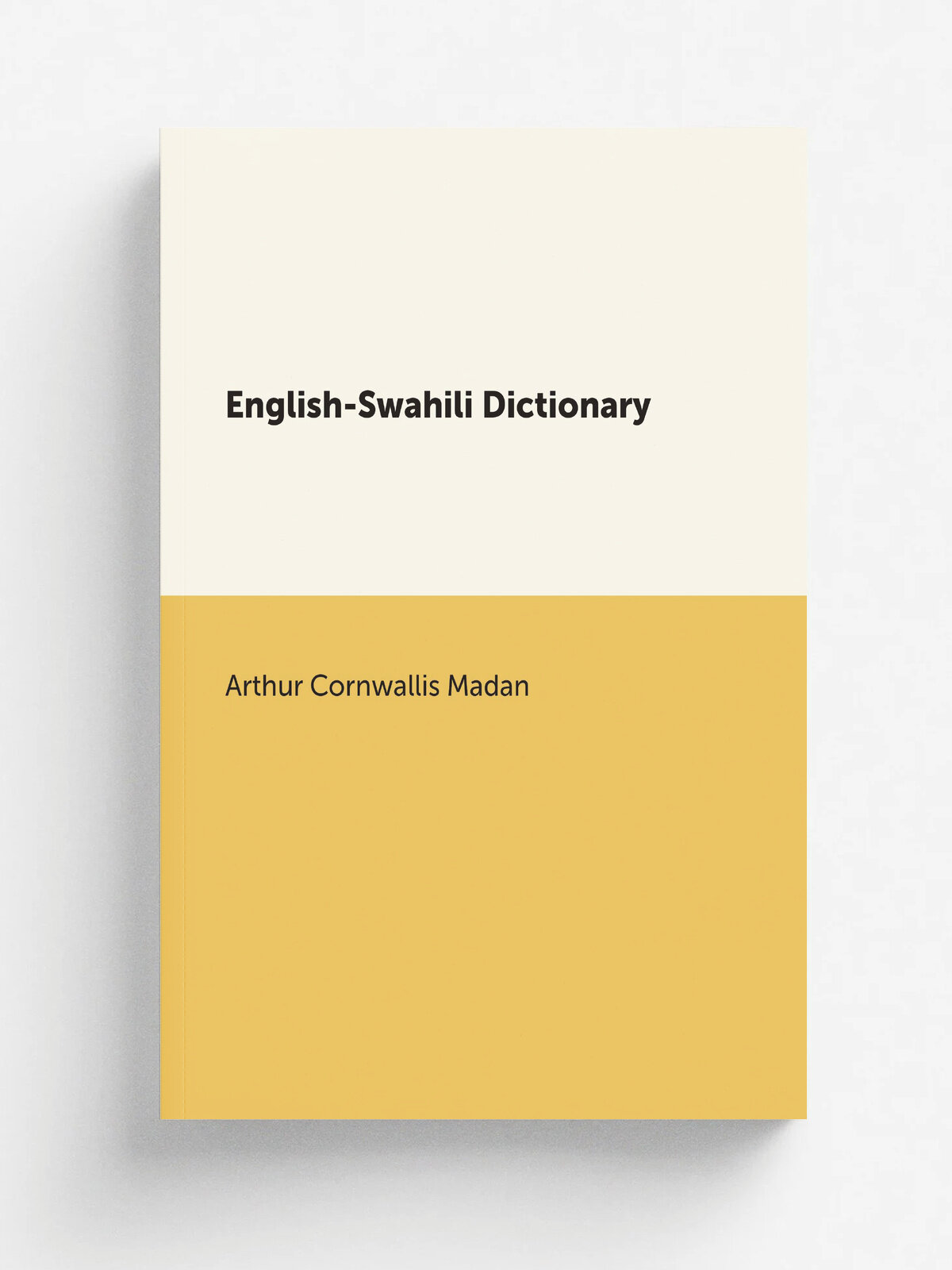 English-Swahili Dictionary