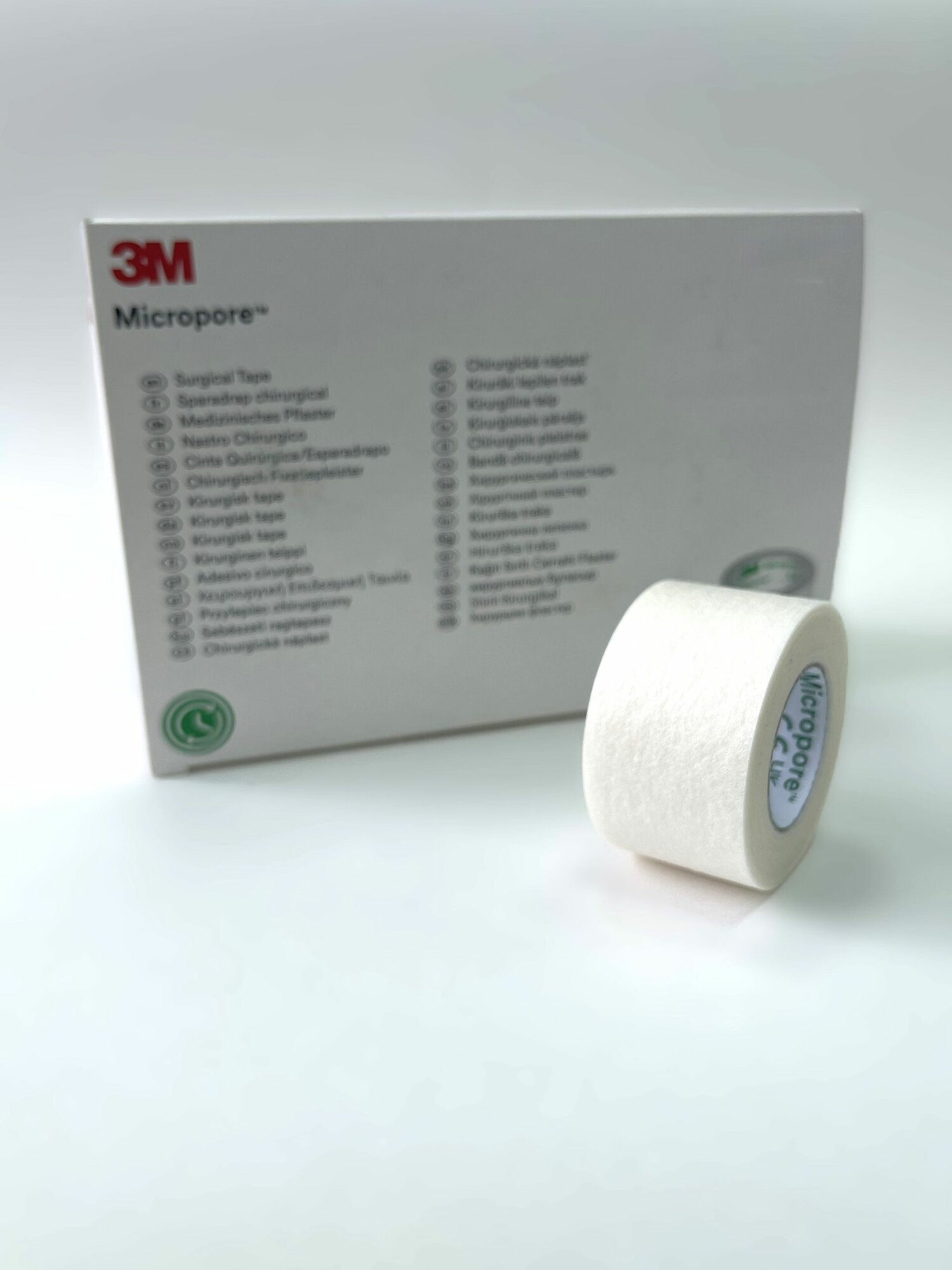 Пластырь хирургический Micropore 3M, белый, 2,5 см х 9,1 м