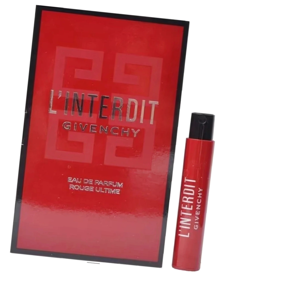 Живанши Руж Ультим парфюмерная вода 1 мл сэмпл для женщин - Givenchy L Interdit Rouge Ultimate