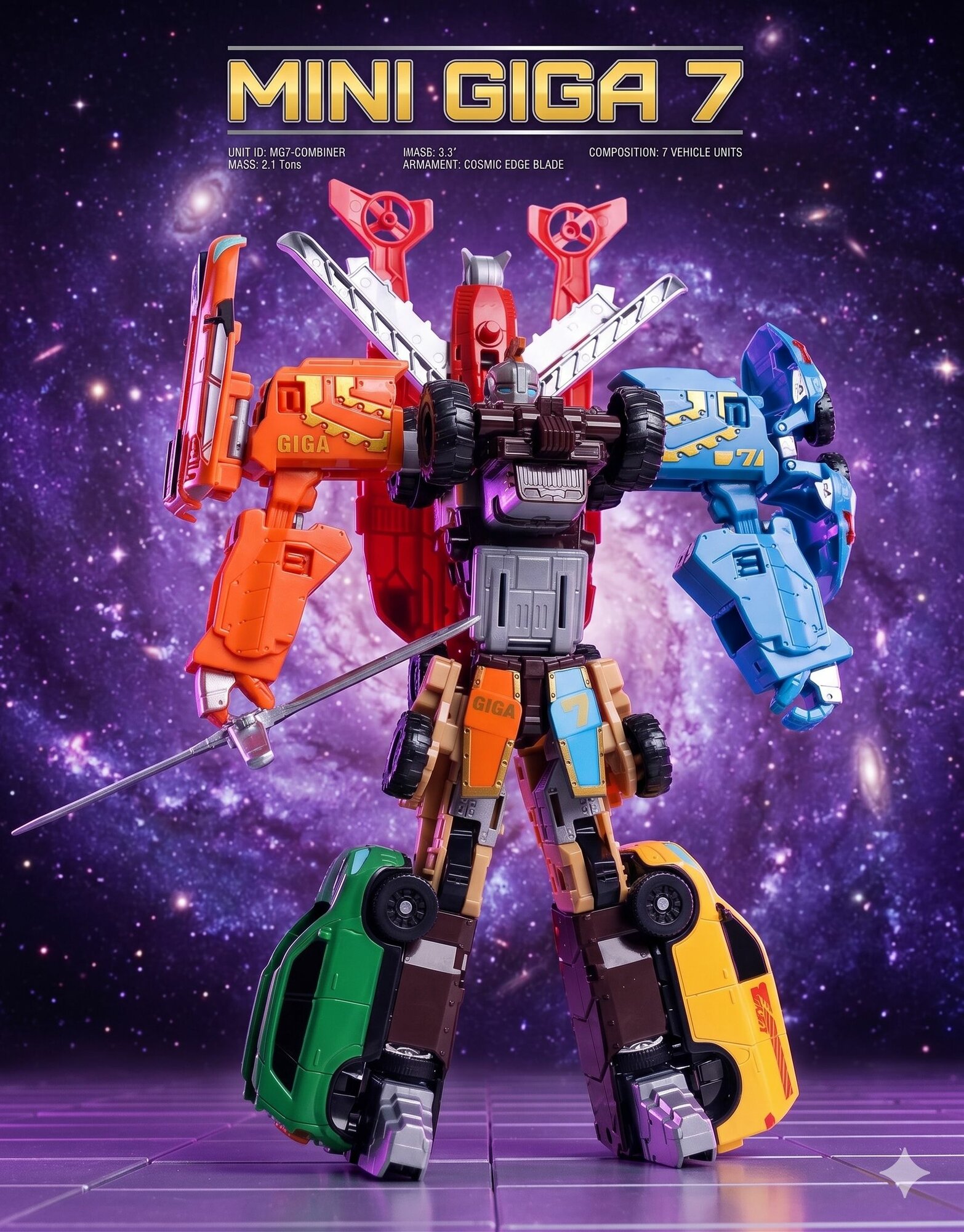 Робот- трансформер Transformers Mini Giga 7