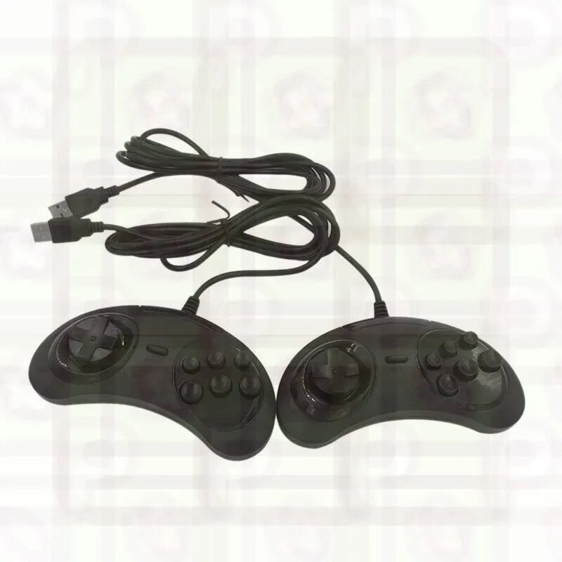 Игровой контроллер USB Gamepad с 6 кнопками для геймпадов PC MAC Mega Drive