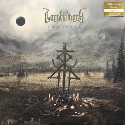 Lorna Shore - Immortal, LP+CD, BLACK LP
