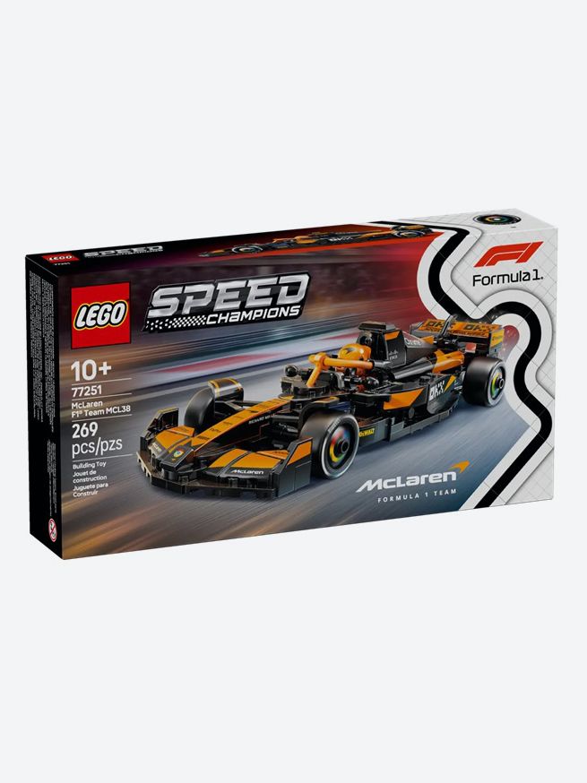 Конструктор LEGO SPEED CHAMPIONS Formula 1 McLaren MCL38 269 детали, возраст 10+, 77251