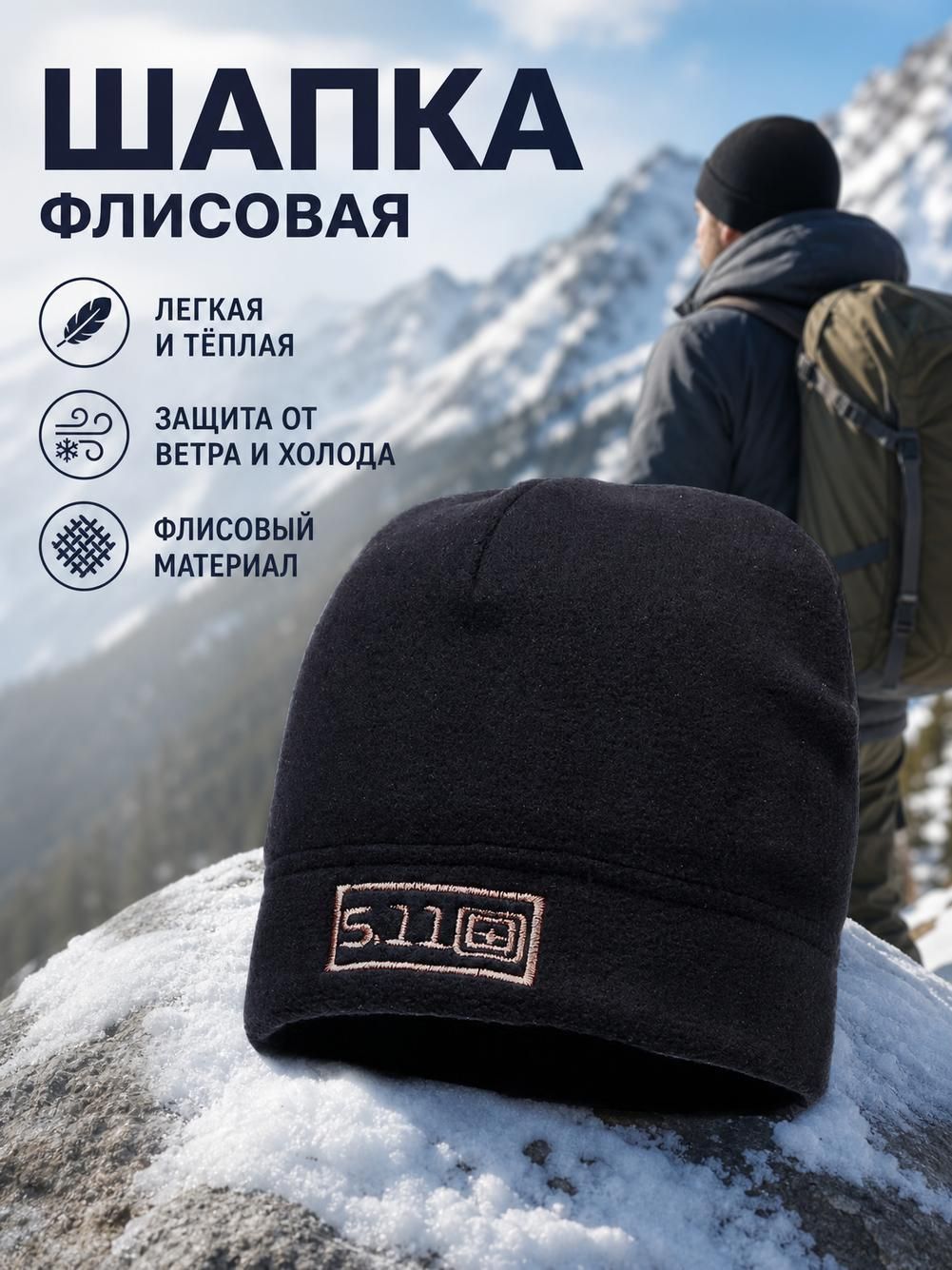 Шапка Базовая коллекция для мужчин