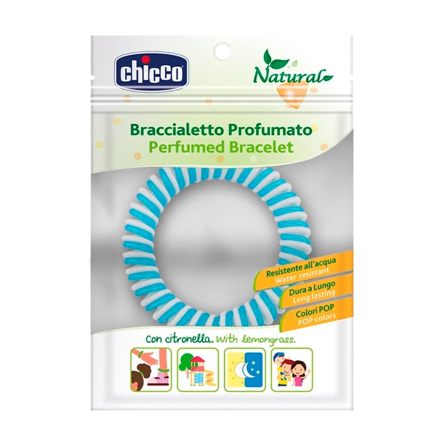 Средство от насекомых Chicco ароматический браслет, лемонграсс, 1 шт
