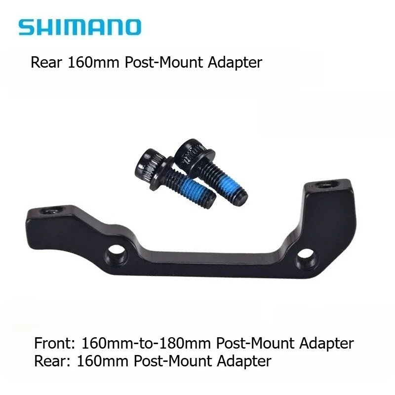SHIMANO Адаптер для дисковых тормозов 160/180/203 мм A/B mount SM-MA-F180P S