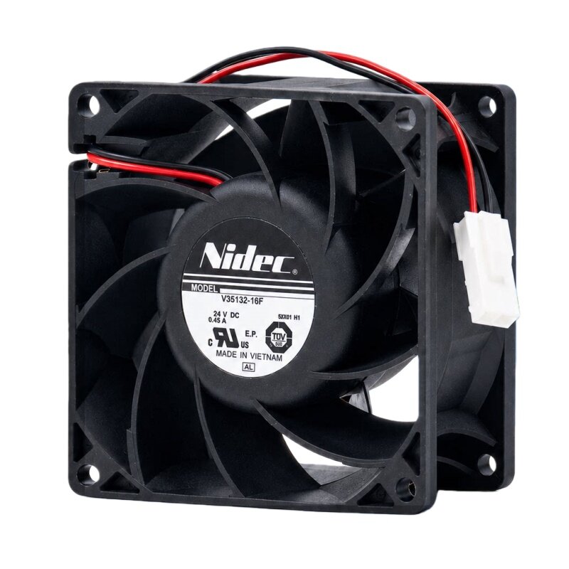 V35132-16F TA300DC 24VDC 80x80x38mm 2-проводный инверторный вентилятор охлаждения шкафа