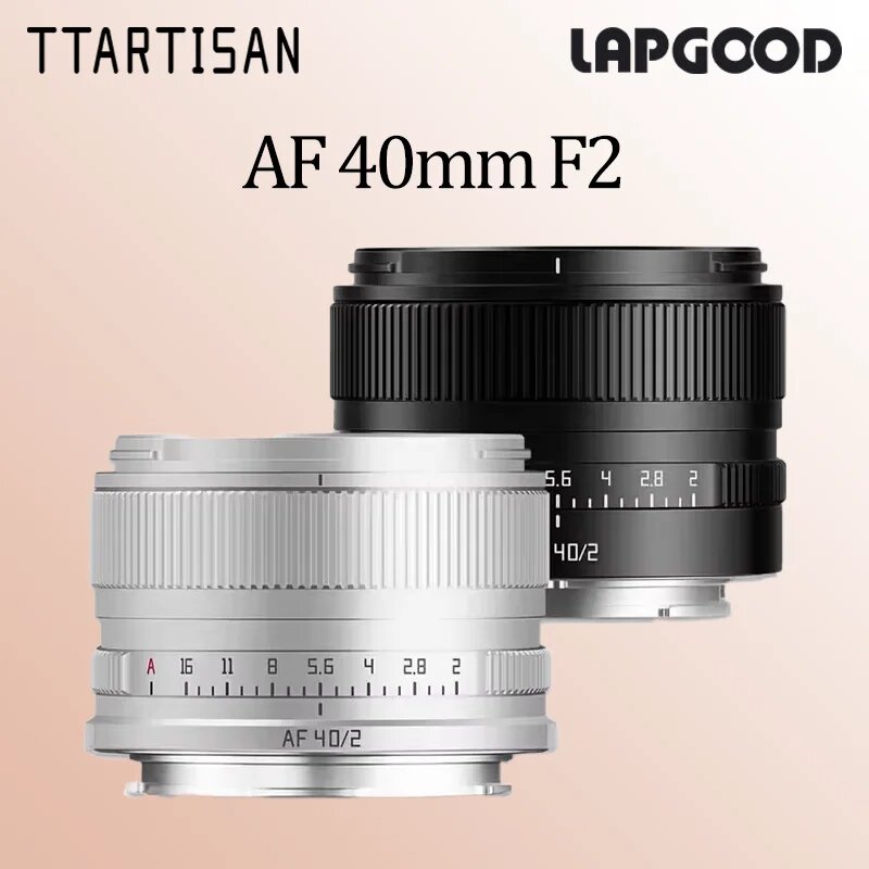 TTArtisan 40mm F2, Sony E, серебряный