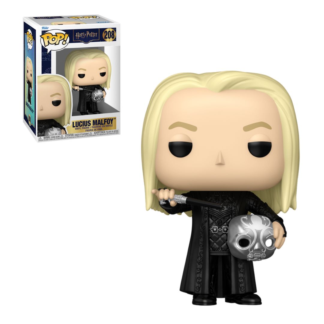 Фигурки Funko Pop Movies- Коллекционная фигурка Lucius Malfoy (Death Eater)/Люциус Малфой (Пожиратель Смерти)- Фанко 208