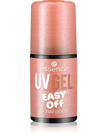 Лак для ногтей Essence UV GEL EASY OFF, оттенок 102 sparkling seashell, 5 мл