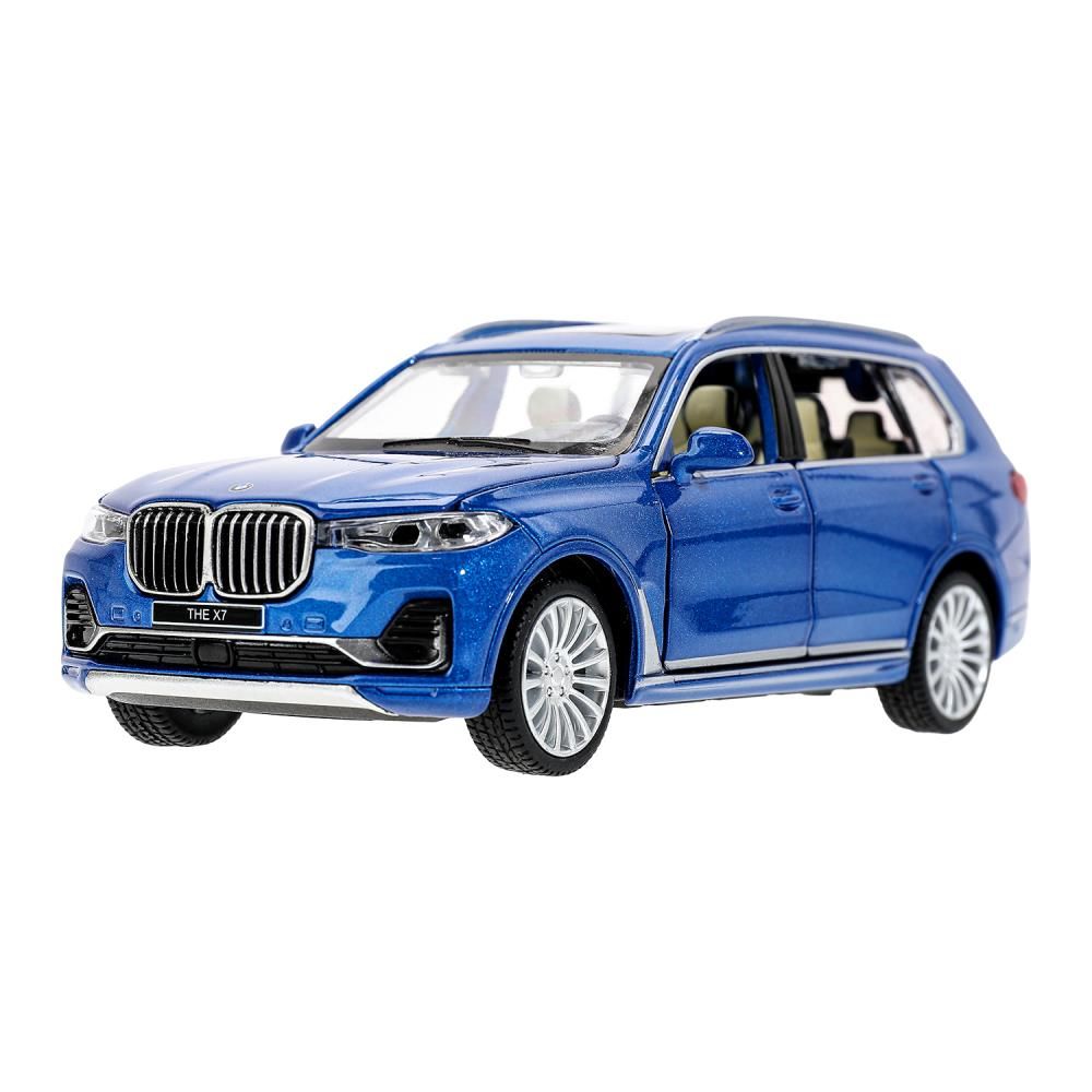 Технопарк Металлическая машинка 1/32, BMW X7 , свет и звук