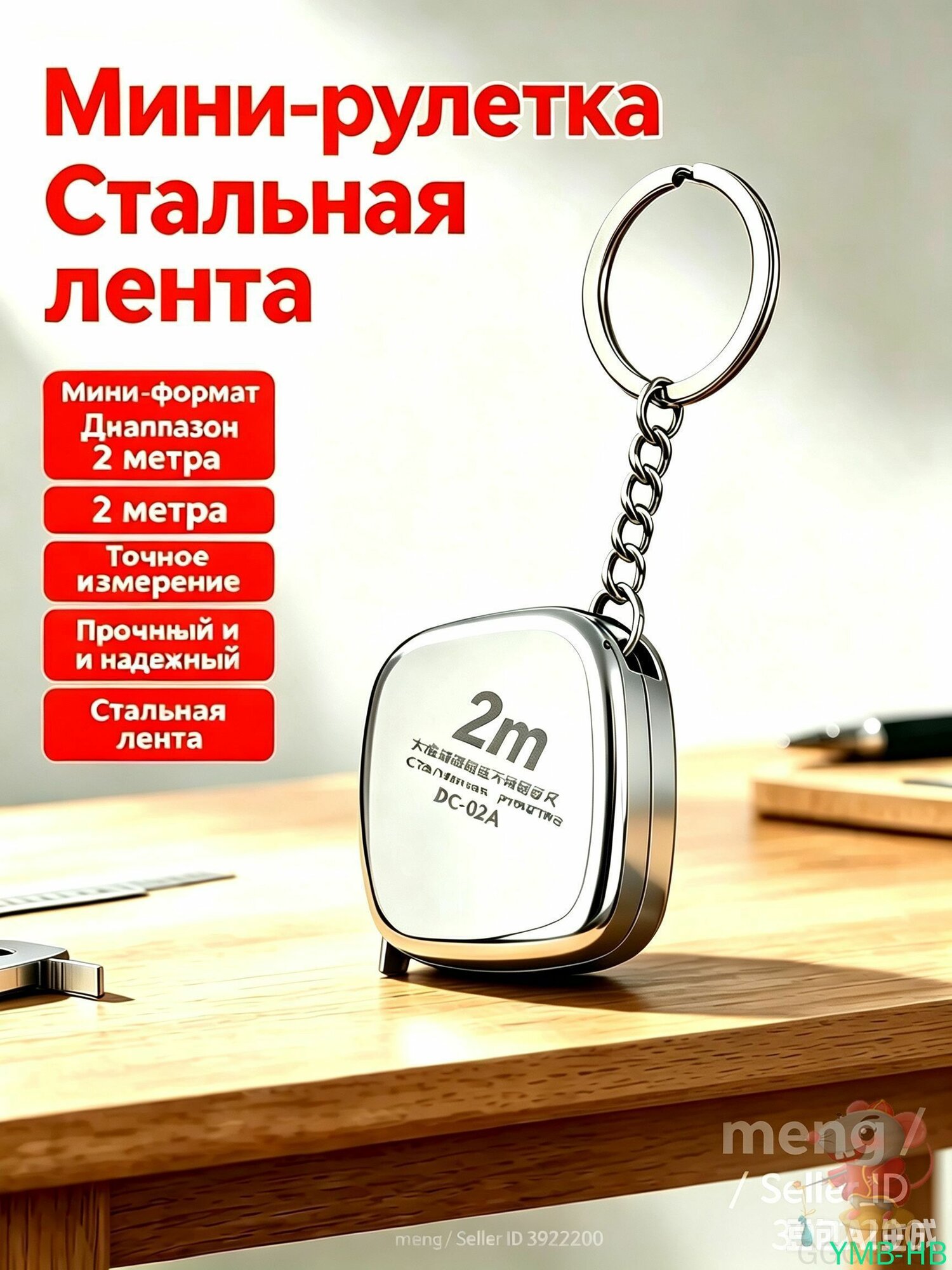 Измерительная рулетка 2м