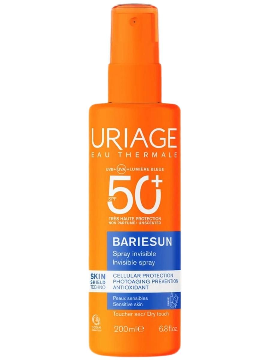 Урьяж Барьесан Спрей невидимый без ароматизаторов SPF50+, 200 мл (Uriage Barisun Spray Invisible Non Parfum SPF50+)